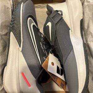 Nike Precision VII 7 Easyon Grey & White Sz 9.5 NEW